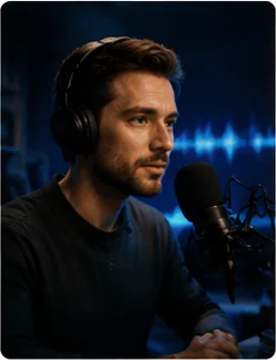 Masculina voice preview cover for ELITE