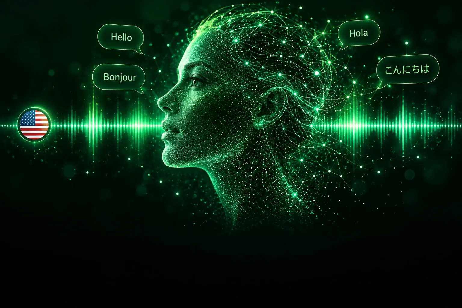 A designed voice prepared for multilingual projects